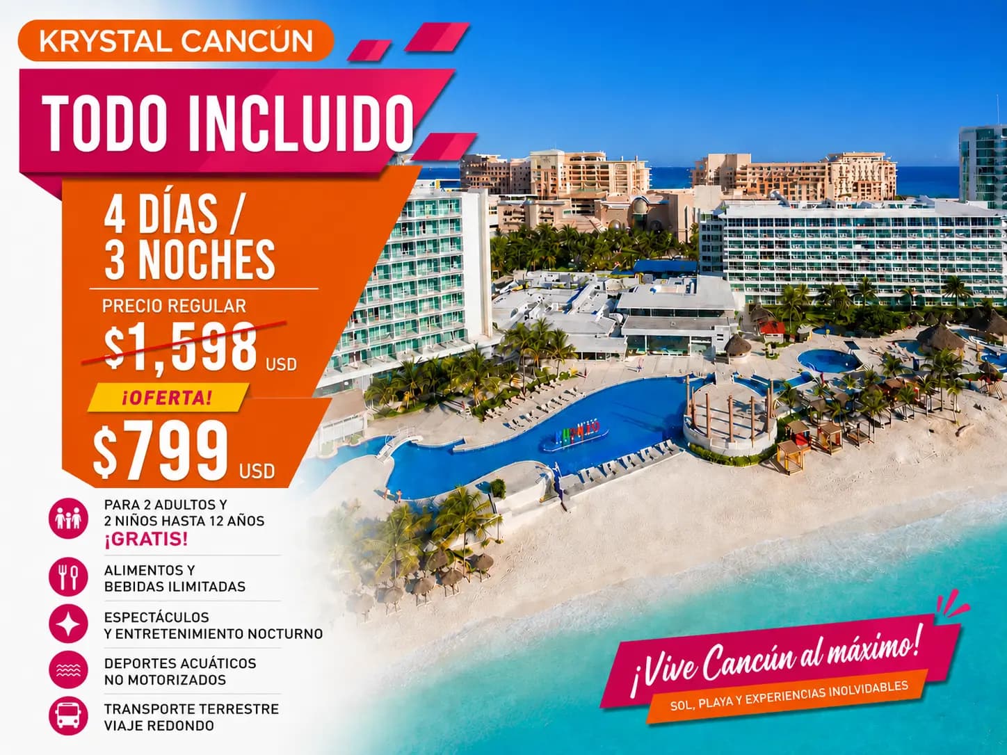 Promoción Rewards 3 noches