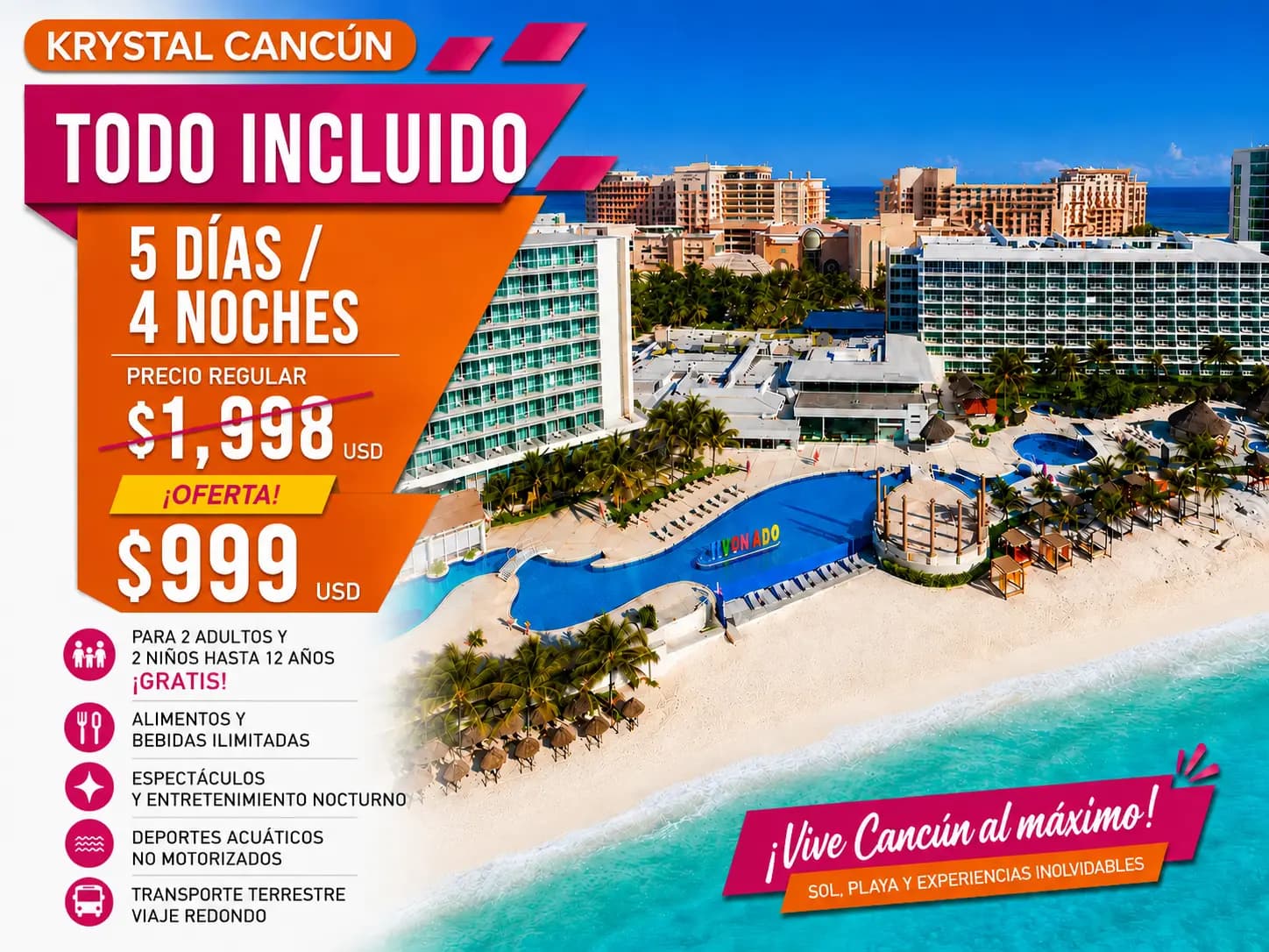 Promoción Rewards 4 noches
